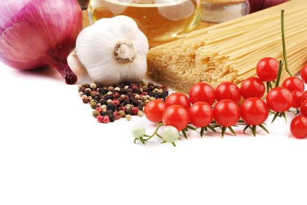 Čerstvé ingrediencie na pracovnej ploche